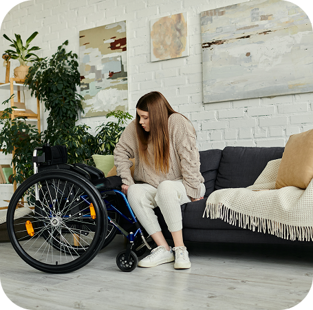 Support to personalise your space Support to personalise your space